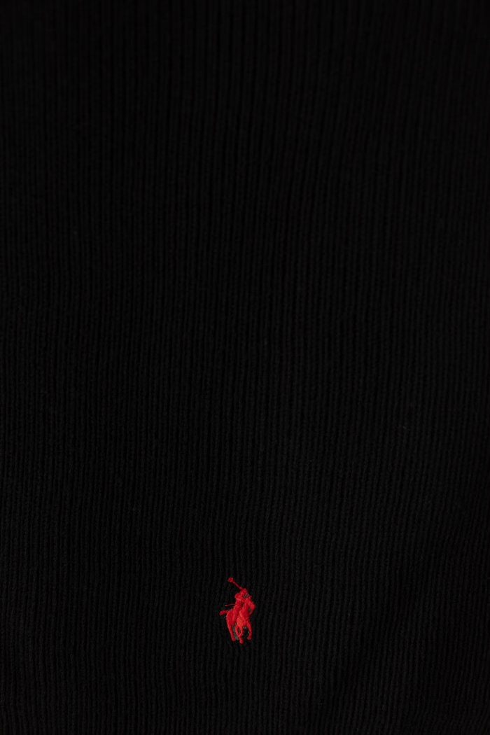 Polo Ralph Lauren Fular pentru bărbați din lână 710886136001 negru AW22
