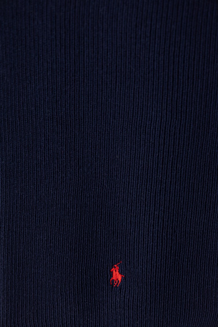 Polo Ralph Lauren Fular pentru bărbați din lână 710886136002 bleumarin AW22