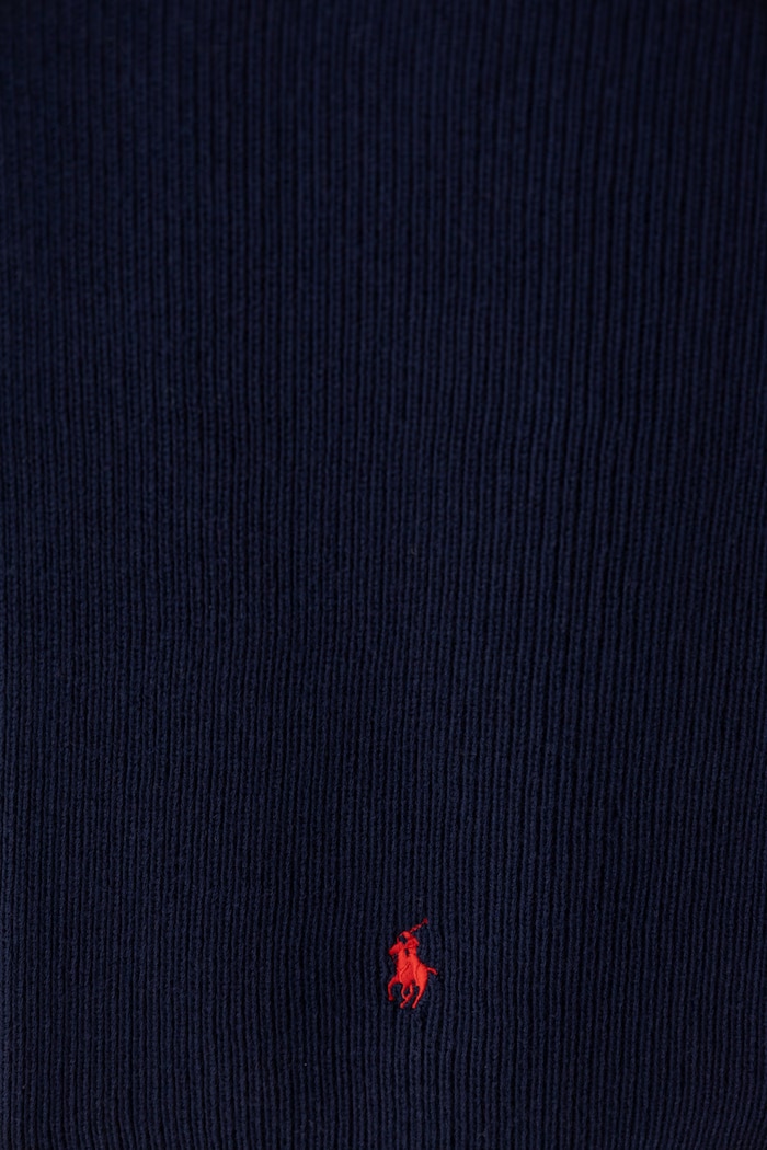 Polo Ralph Lauren Fular pentru bărbați din lână 710886136002 bleumarin AW22