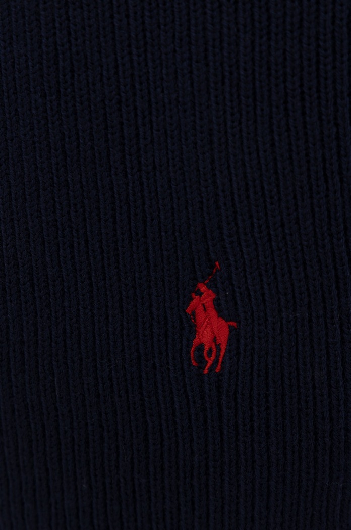 Polo Ralph Lauren Szalik wełniany 710886136002 granatowy AW22