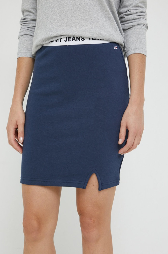 Tommy Jeans spódnica DW0DW13706.9BYY granatowy AW22