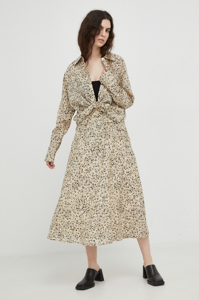 Drykorn fusta 66389.152126 bej AW22