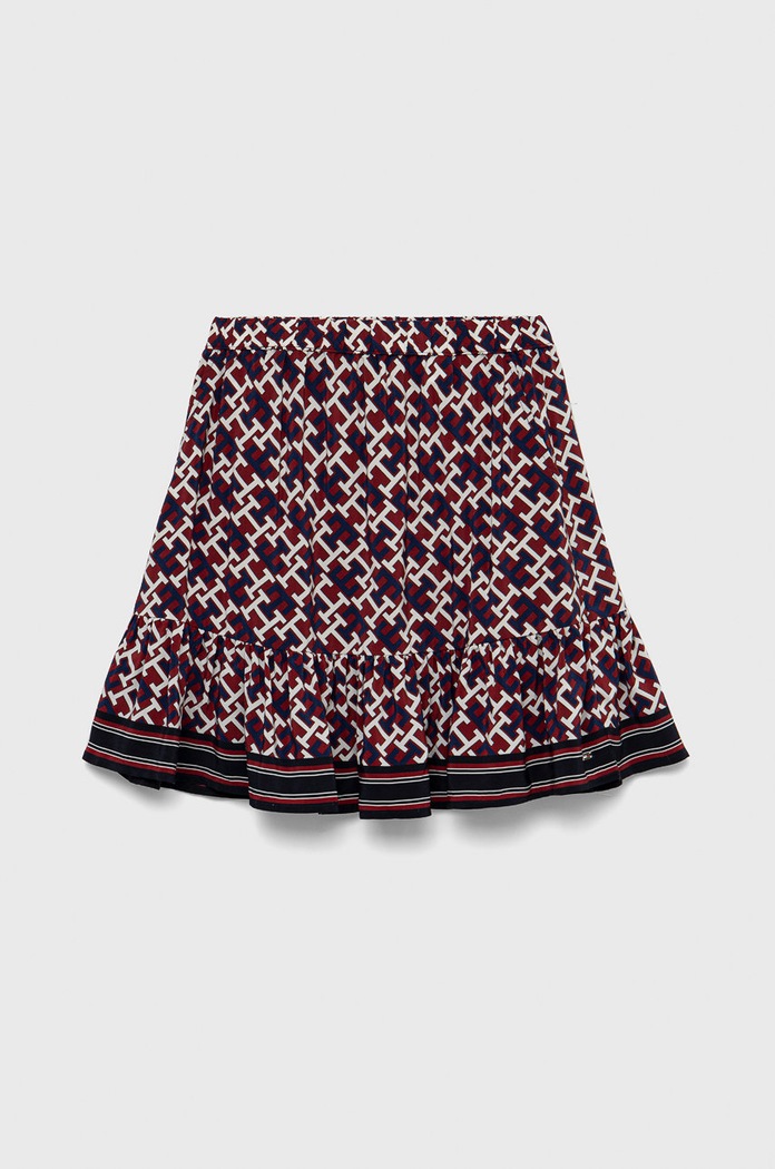 Tommy Hilfiger gyerek szoknya mintás lila KG0KG06913.9BYY