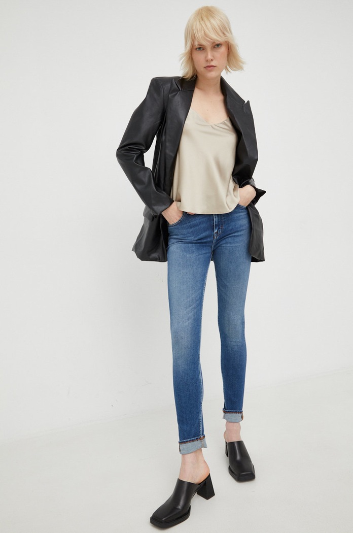 Tiger Of Sweden jeansy S71075001 niebieski AW22