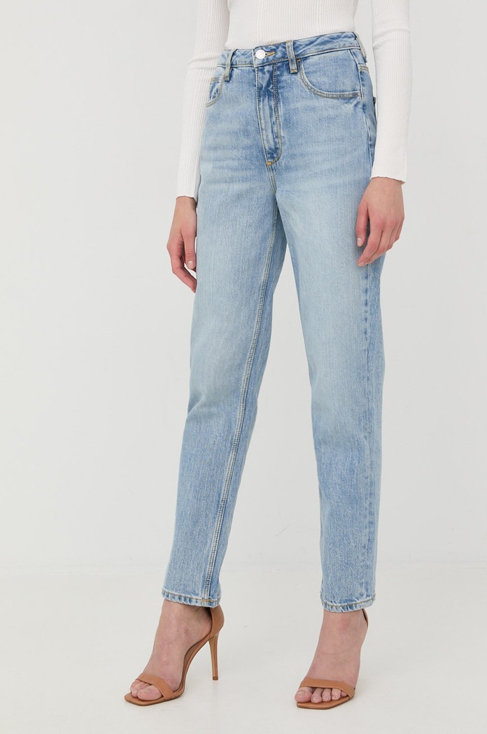 Guess jeansi Planet friendly albastru W2YA21.D4NH6