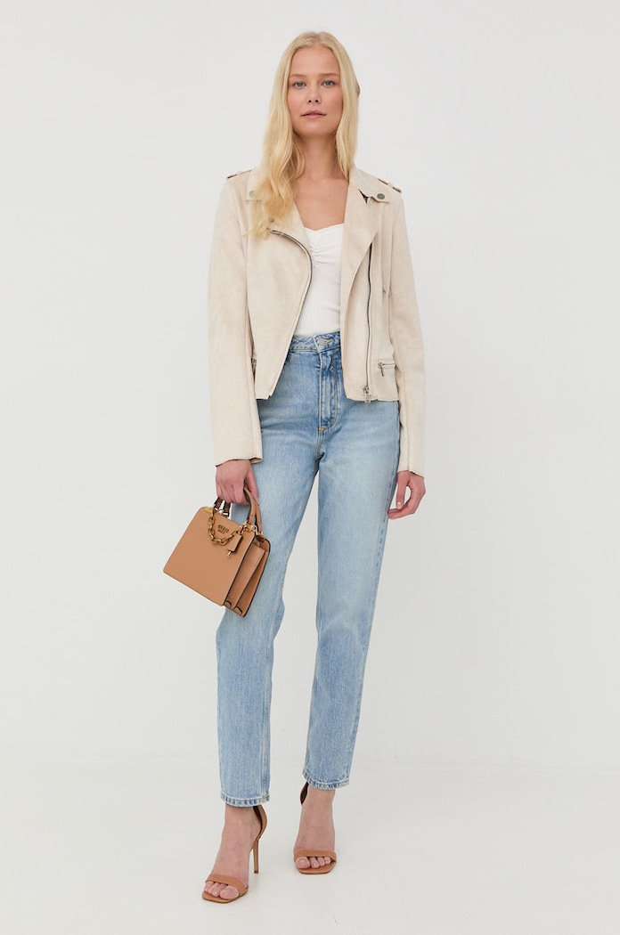 Guess jeansi W2YA21.D4NH6 albastru SS26