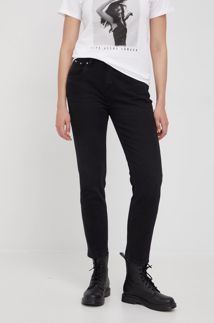 Kavbojke Pepe Jeans Prijazno od planeta črna PL204176XF1.000