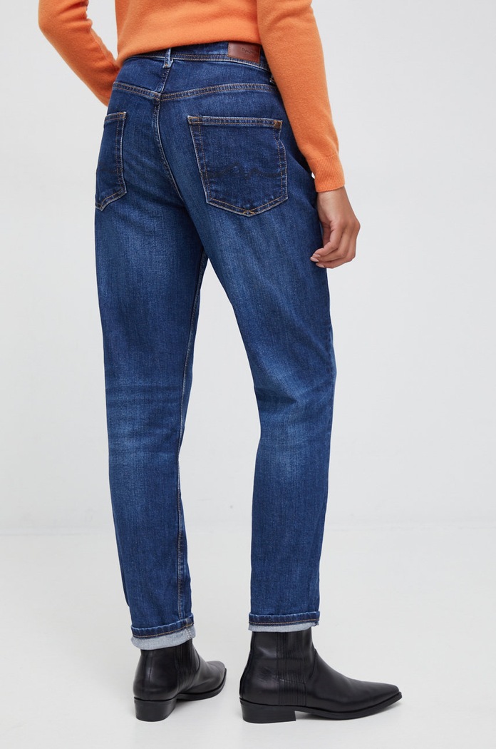 Odzież Pepe Jeans jeansy VIOLET PL204176VR6.000 granatowy