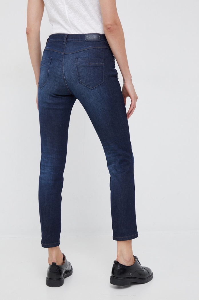 Odzież Sisley jeansy 4RR3575V7.902 granatowy