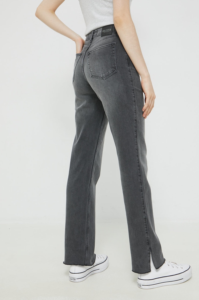 Odzież Hollister Co. jeansy KI355.2287.975 szary