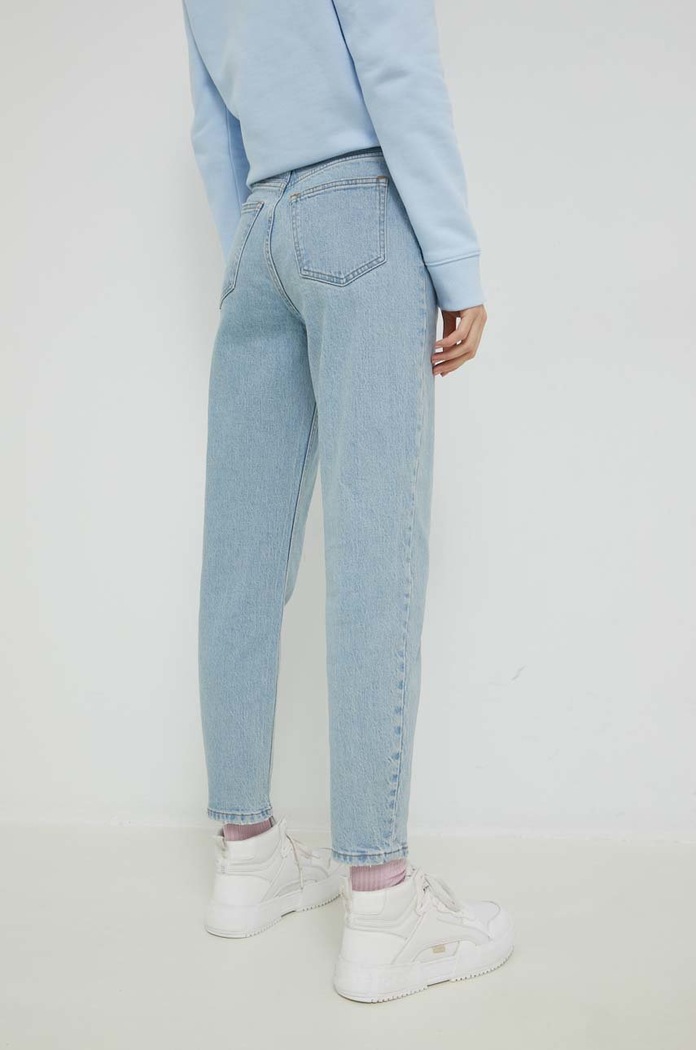 Odzież Abercrombie & Fitch jeansy The '80s Mom KI155.2818.280 niebieski