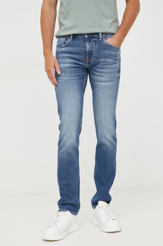 Τζιν παντελόνι Guess μπλε M2YAN2.D4Q42