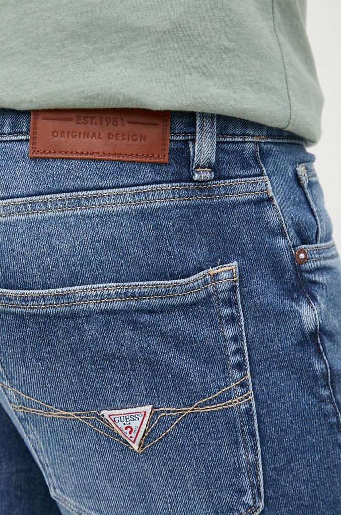 Τζιν παντελόνι Guess μπλε M2YAN2.D4Q42