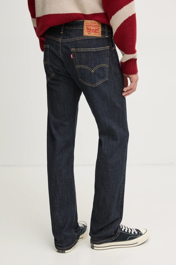 Ρούχα Τζιν παντελόνι Levi's 505 Regular 00505.1447 σκούρο μπλε