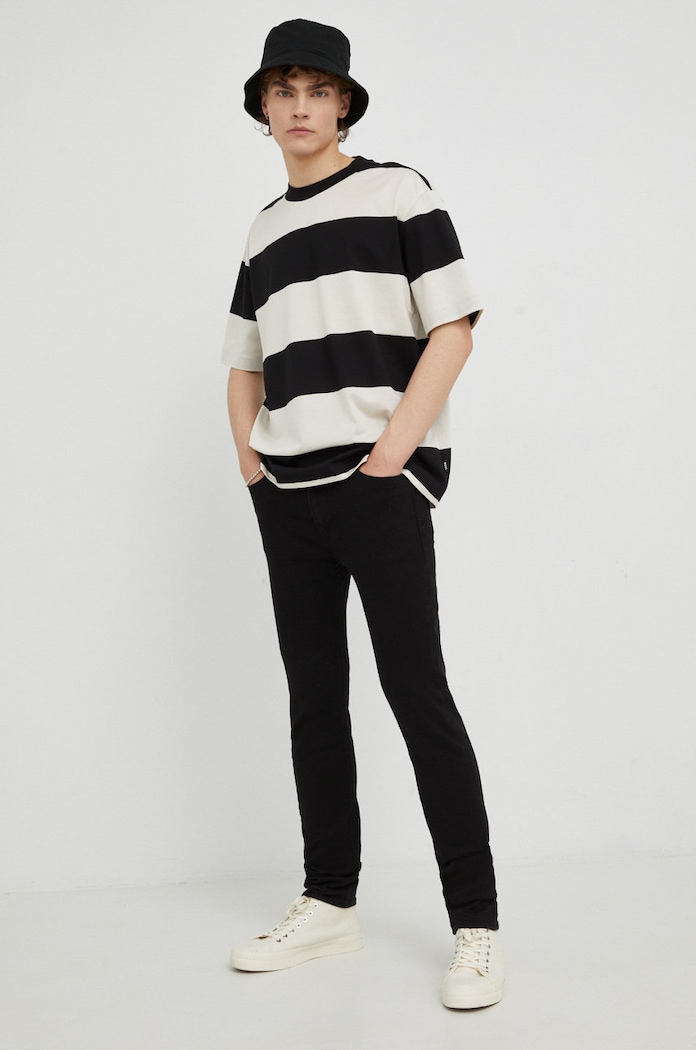 Τζιν παντελόνι Levi's 510 Skinny 05510.1129 μαύρο AA00