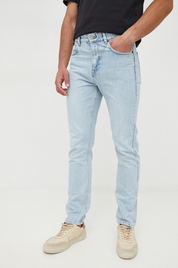 Sisley jeansi 497SSE019.901 albastru AW22
