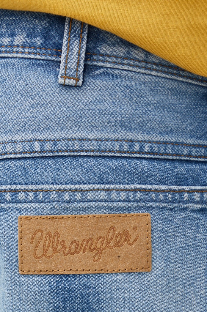 Wrangler jeansy Texas Taper Okie niebieski W12T7328O