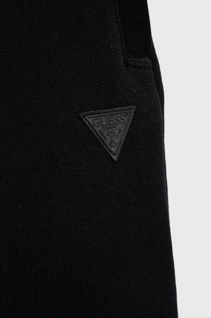 Guess spodnie dresowe dziecięce L2YQ46.KAIJ1 czarny AW22