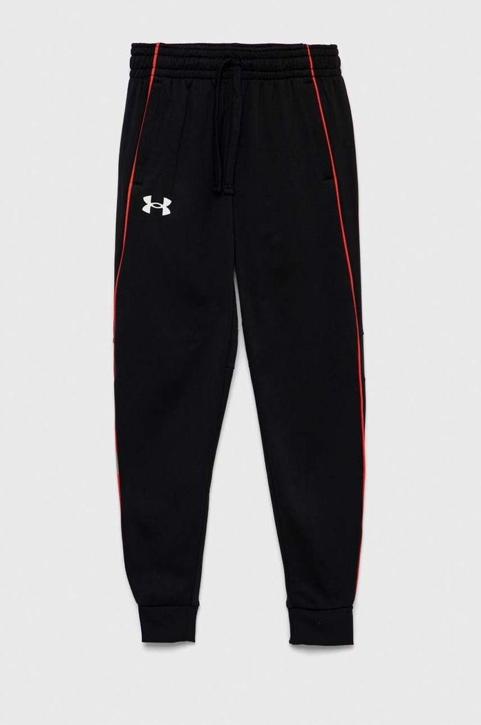 Under Armour spodnie dresowe dziecięce dzianina czarny 1366369