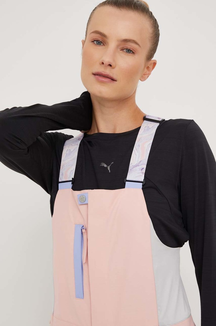 Παντελόνι σνόουμπορντ Roxy Chloe Kim ERJTP03197 ροζ AW22