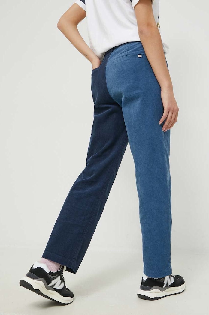 Îmbrăcăminte Brixton pantaloni de catifea cord 04226.JBNVY bleumarin