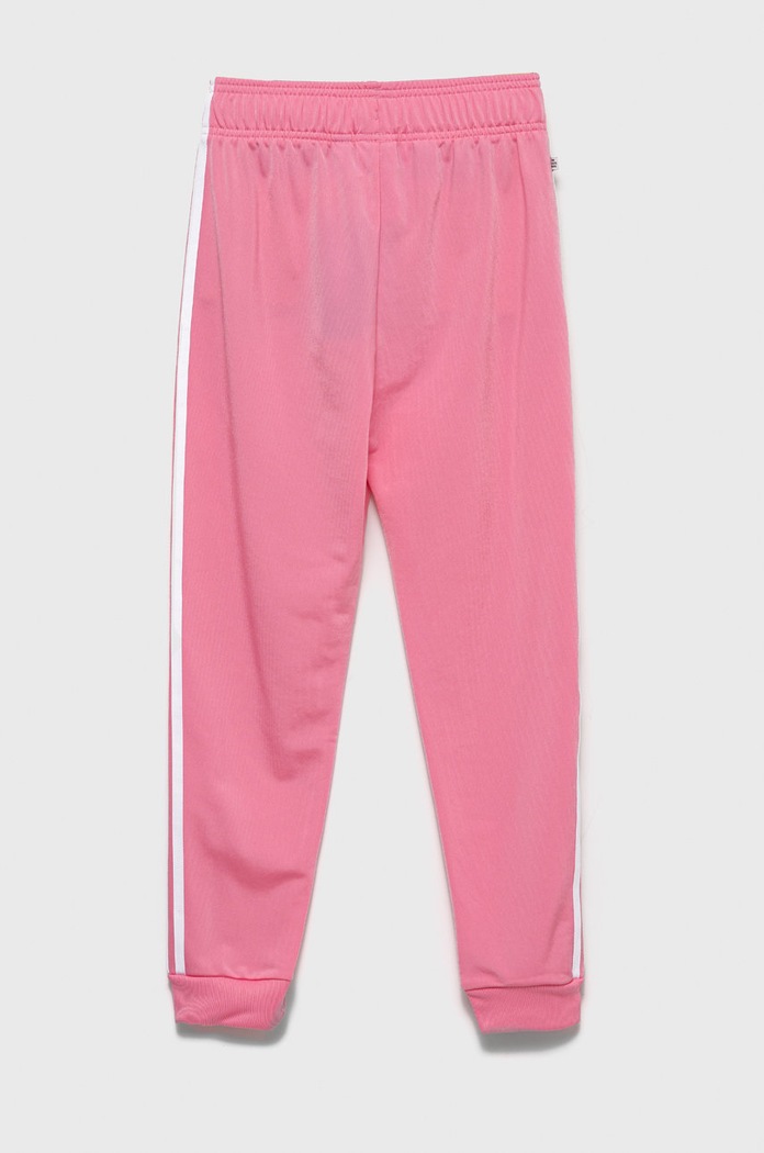 Dětské tepláky adidas Originals HK0329 růžová AW22