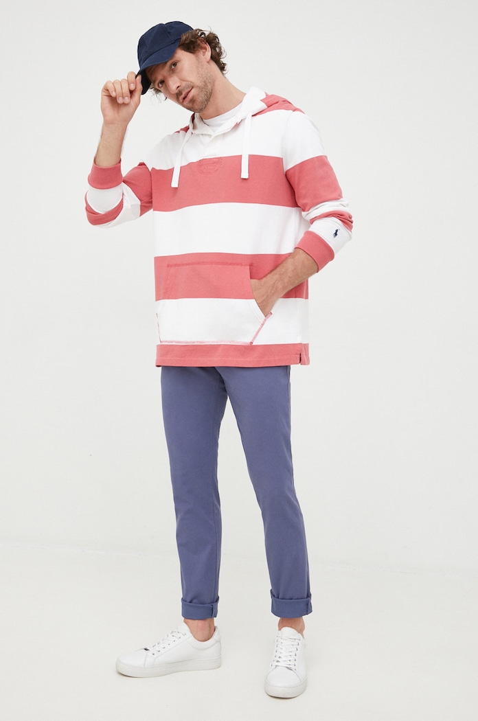 Hlače Tommy Hilfiger MW0MW26619.9BYY modra AW25