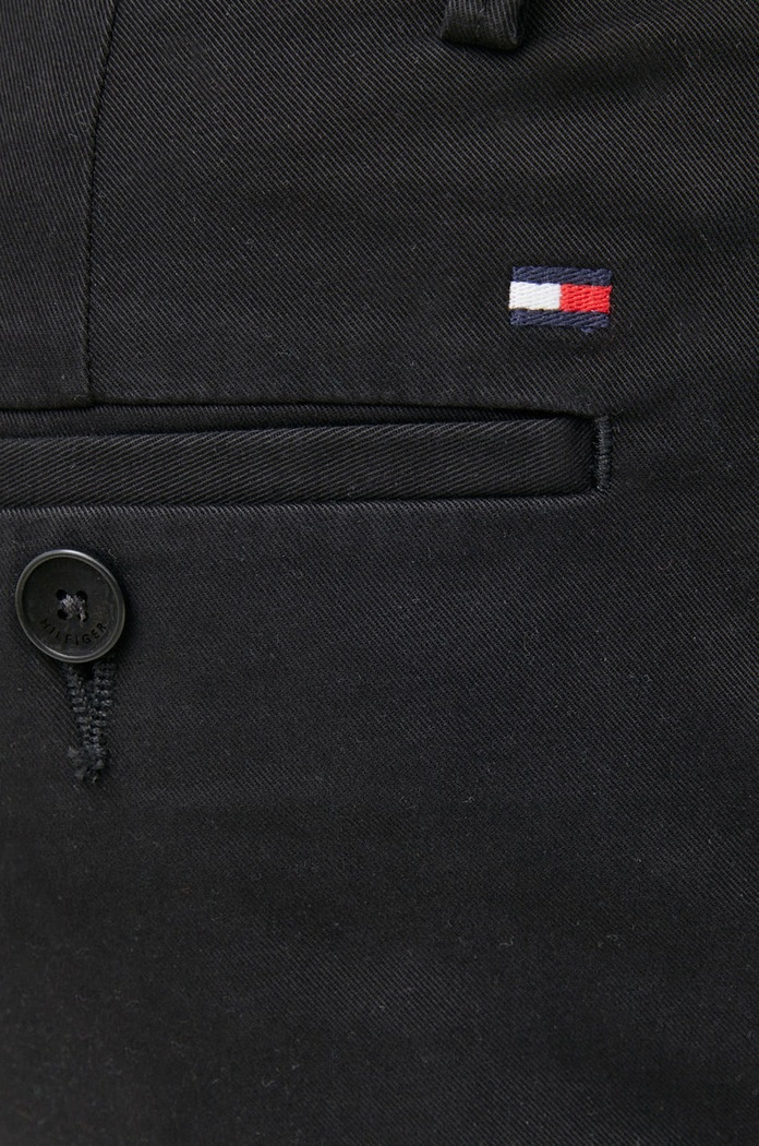 Hlače Tommy Hilfiger MW0MW26619.9BYY črna
