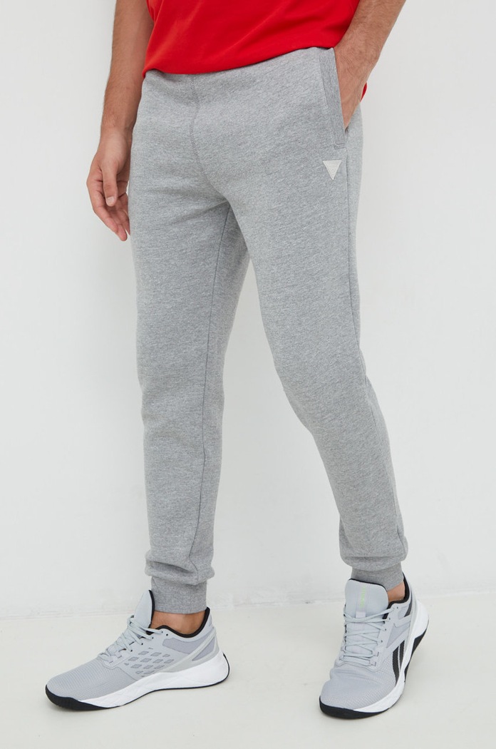 Tepláky Guess ALDWIN Z2YB22.K9V31 šedá SS26