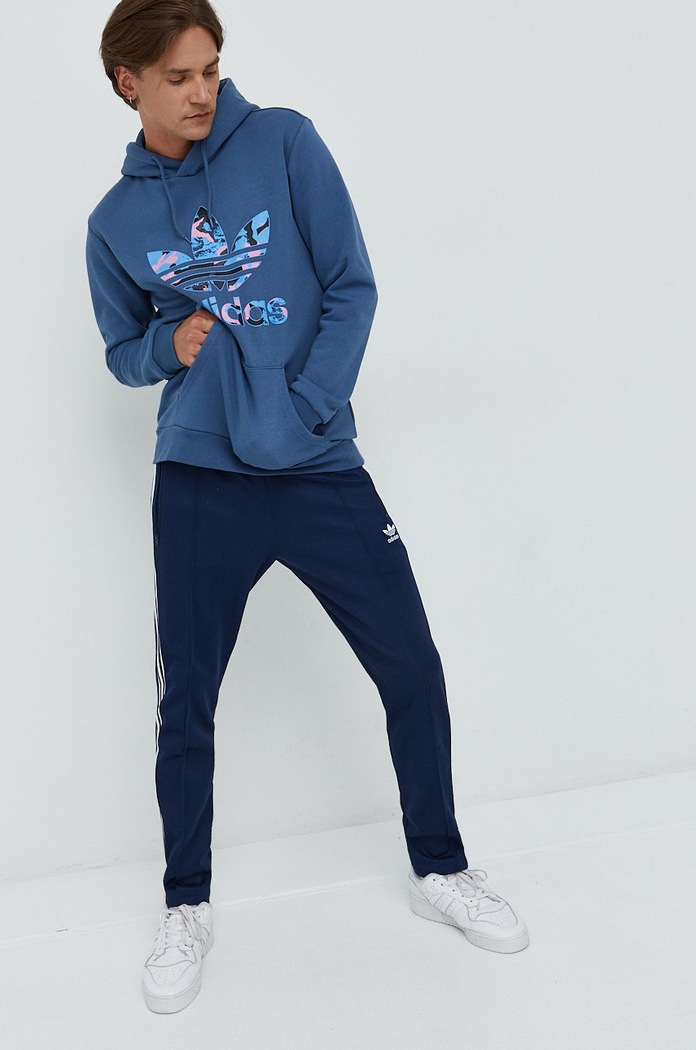 Tepláky adidas Originals HK7372 tmavomodrá SS23