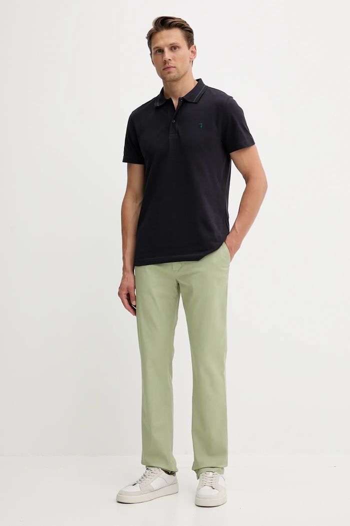 Tommy Hilfiger nohavice MW0MW25964.9BYY zelená SS26