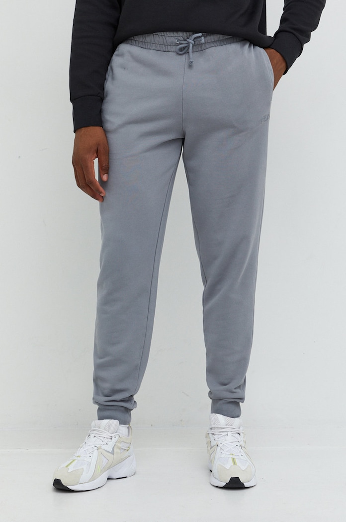Fila spodnie dresowe dzianina szary FAM0278