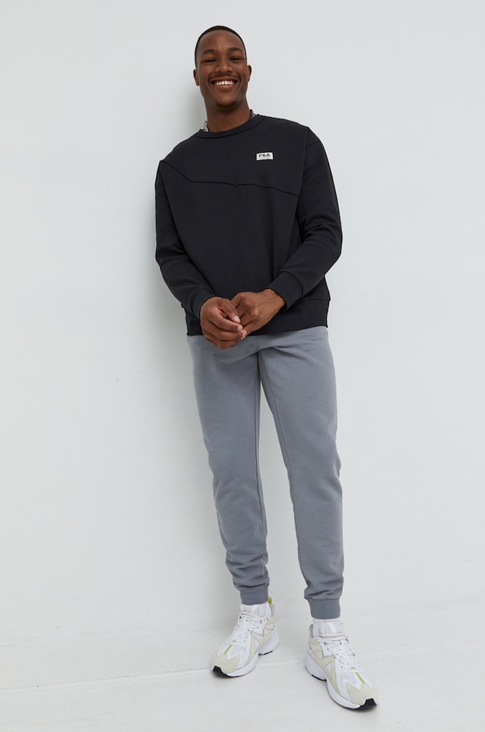 Fila spodnie dresowe FAM0278 szary AW22