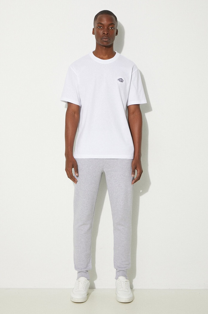 Lacoste παντελόνι επίσημο με βαμβάκι Ανδρικό XH9624 γκρί SS26