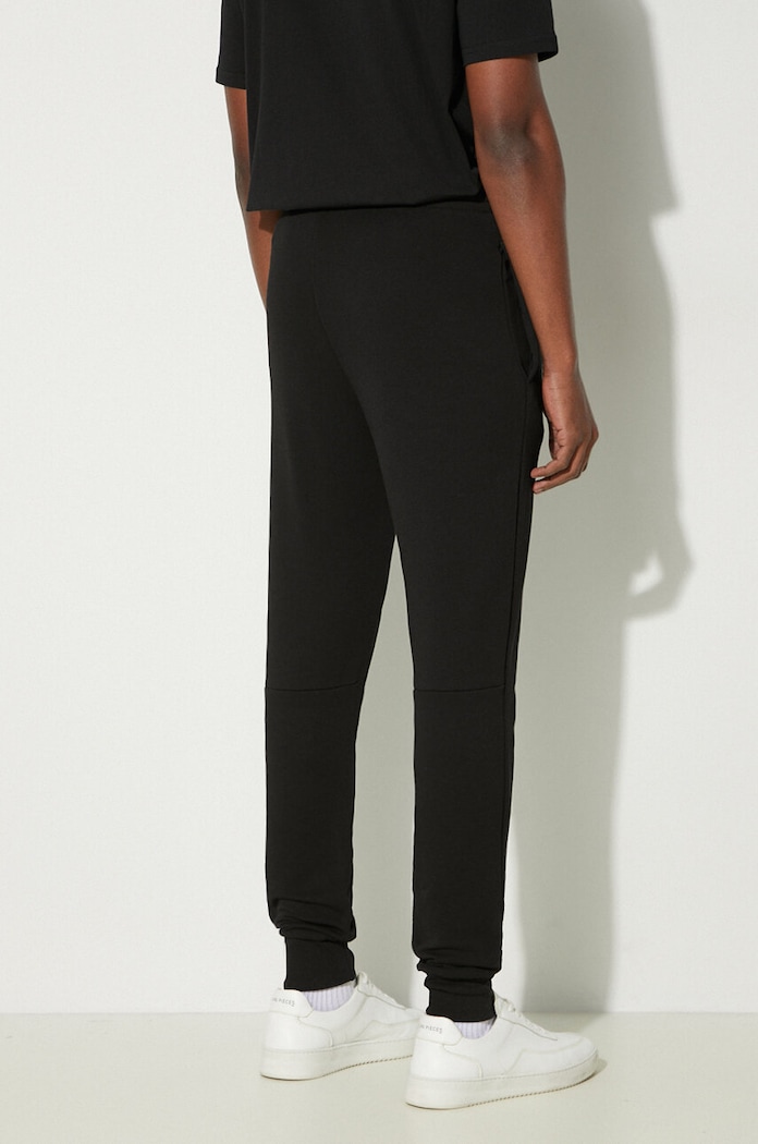 Lacoste tepláky s bavlnou pánské XH9624 černá SS26