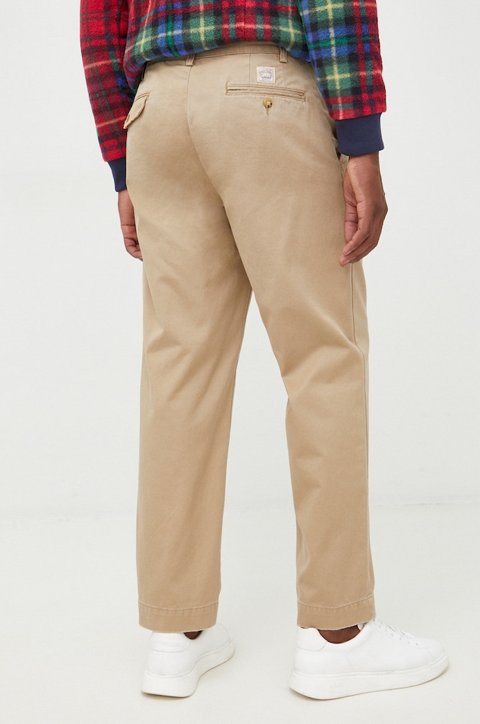 Ρούχα Βαμβακερό παντελόνι Polo Ralph Lauren 710850209003 πράσινο