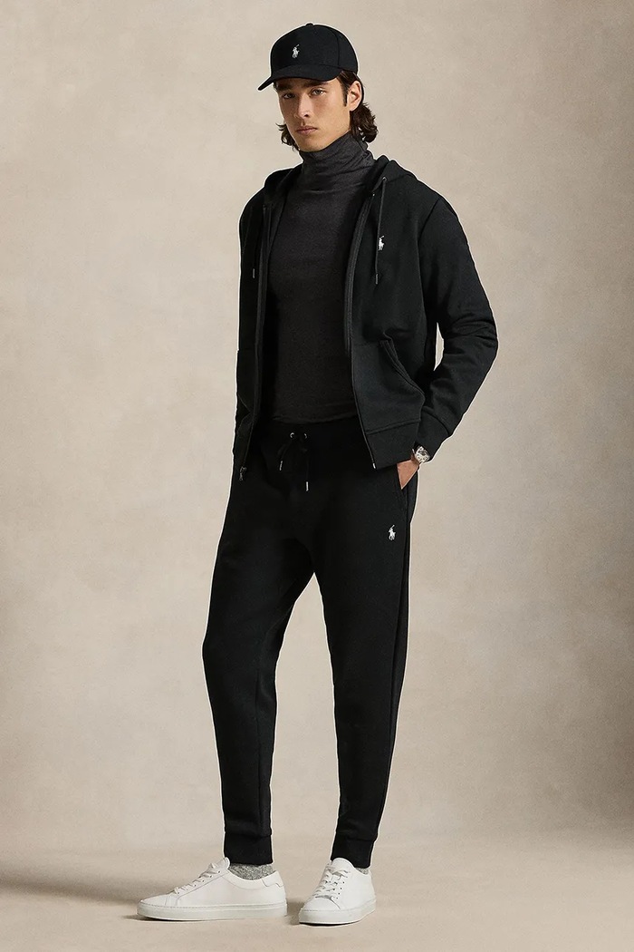 Îmbrăcăminte Polo Ralph Lauren pantaloni de trening 710888283001 negru
