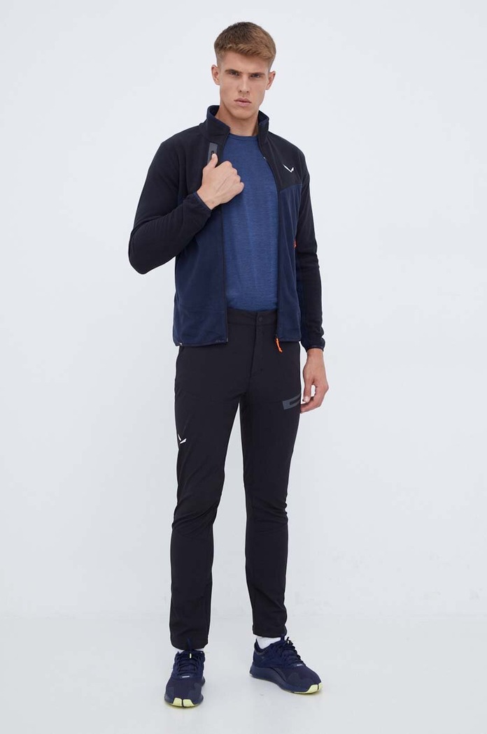 Salewa Turistické nohavice Salewa Terminal Durastretch 00.0000027927 čierna AW25