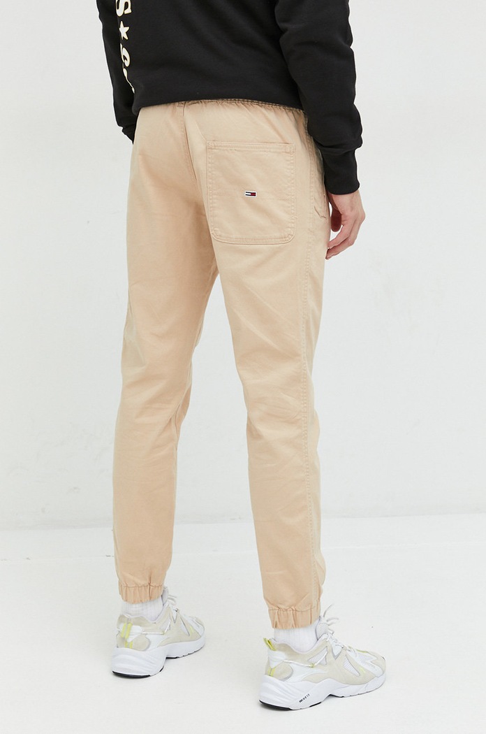 Ρούχα Παντελόνι Tommy Jeans DM0DM14471.9BYY μπεζ