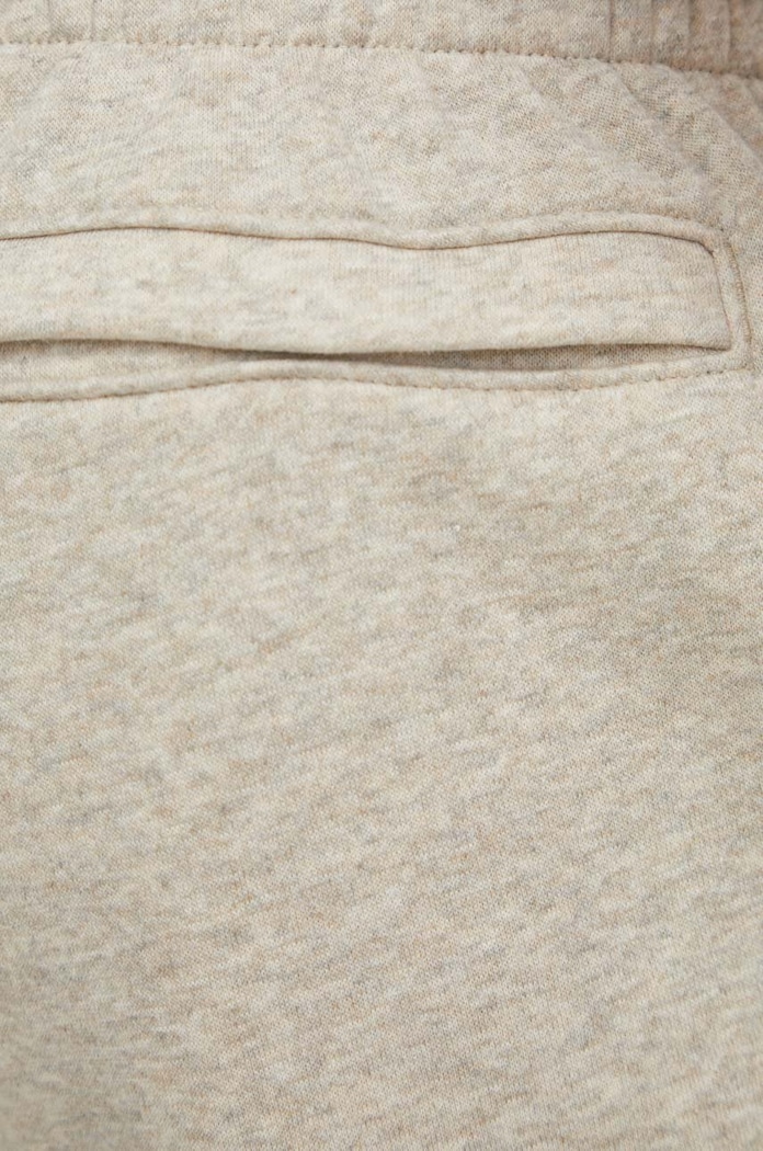 Under Armour teplákové nohavice pánske s bavlnou Essential Fleece béžová 1373882