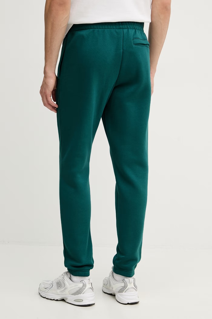 Oblačila Under Armour trenirka moška z bombažem Essential Fleece 1373882 zelena