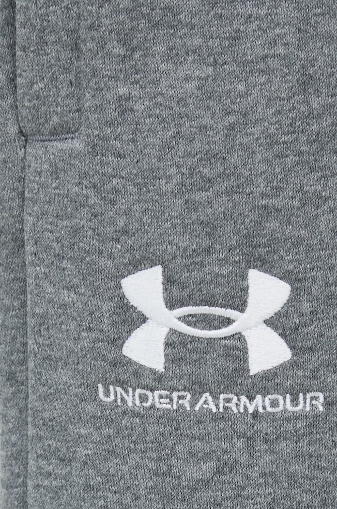 Under Armour trenirka moška z bombažem Essential Fleece siva 1373882