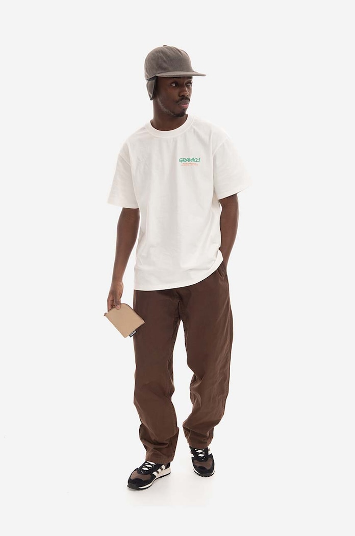 Gramicci Pantaloni de bumbac Gramicci Pant G102.OGT maro AW25