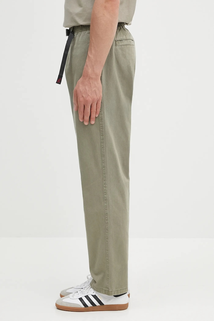 Gramicci pantaloni de bumbac Gramicci Pant G102.OGT verde AW25