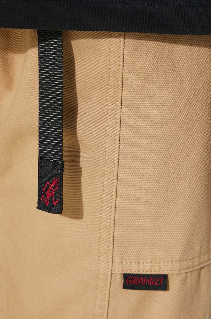 Βαμβακερό παντελόνι Gramicci Gadget Pant G105.OGT καφέ