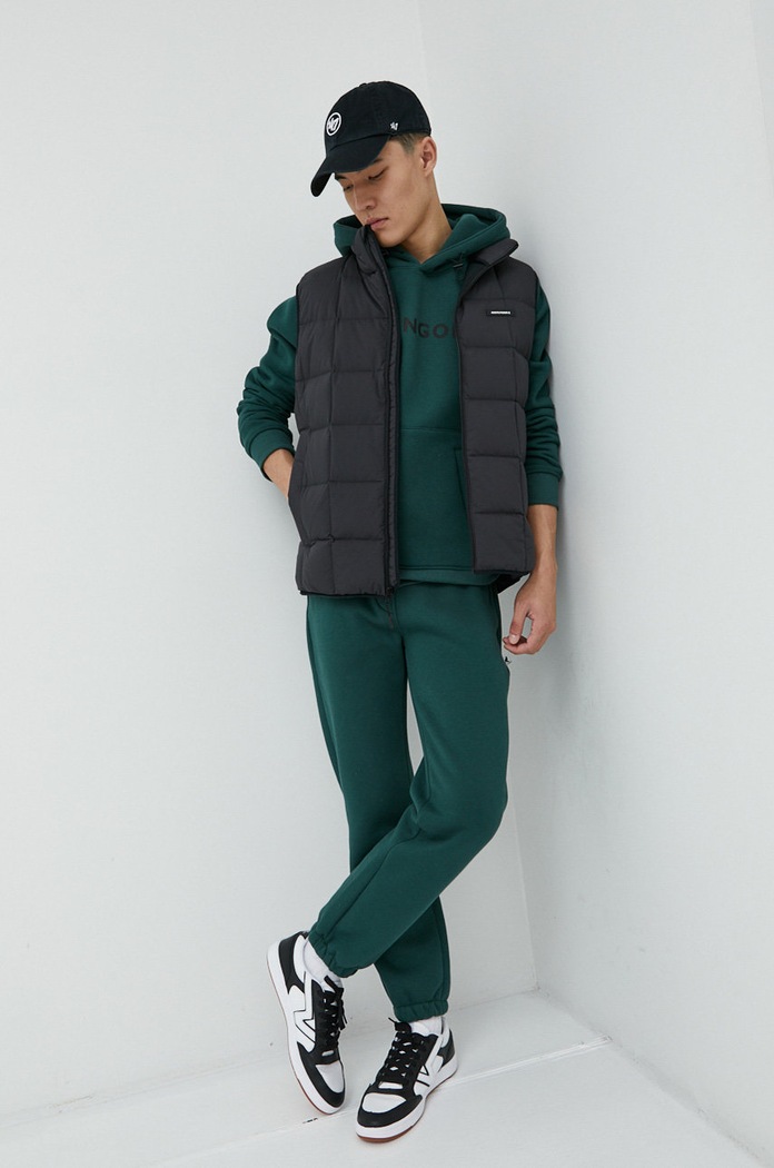 Tepláky Kangol tyrkysová KAF22USPA105