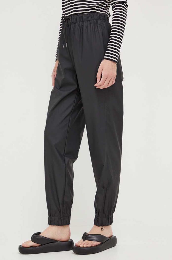 Odzież Rains spodnie dresowe Pants Regular 18560 18560.01 czarny