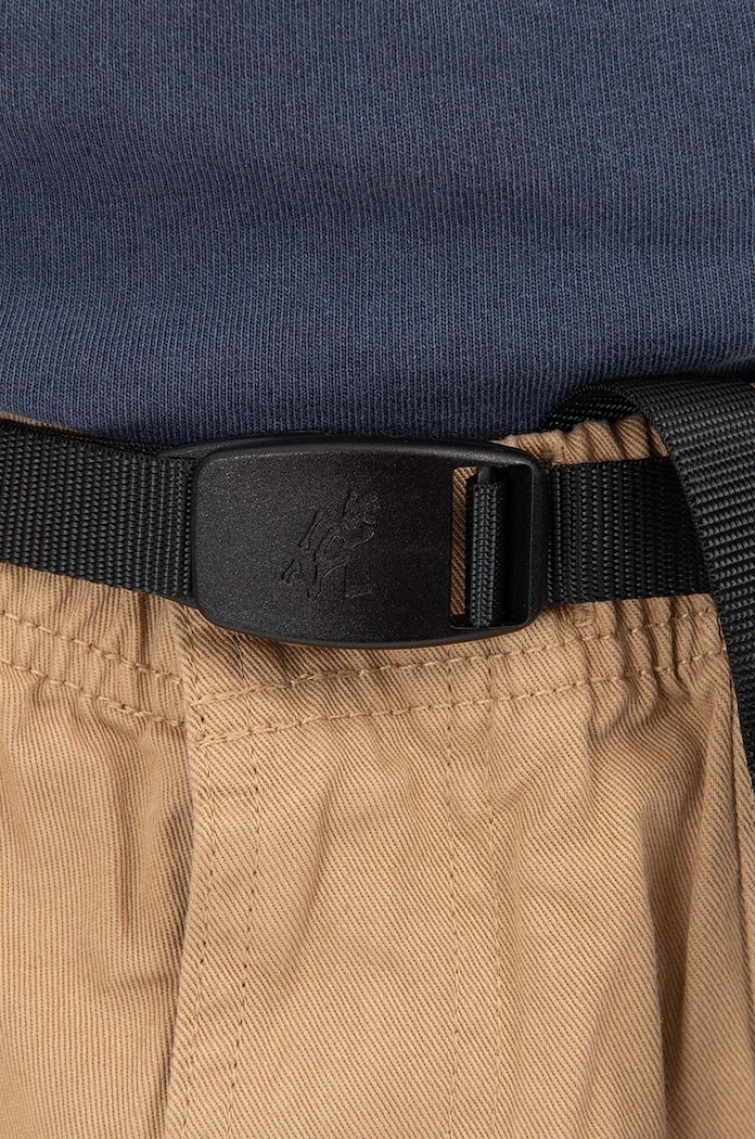 Βαμβακερό παντελόνι Gramicci Loose Tapered Pant μπεζ G103.OGT