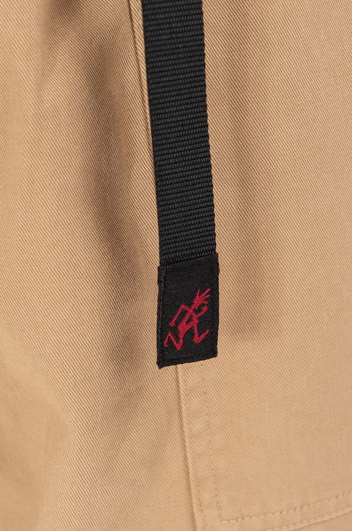 Βαμβακερό παντελόνι Gramicci Loose Tapered Pant G103.OGT μπεζ