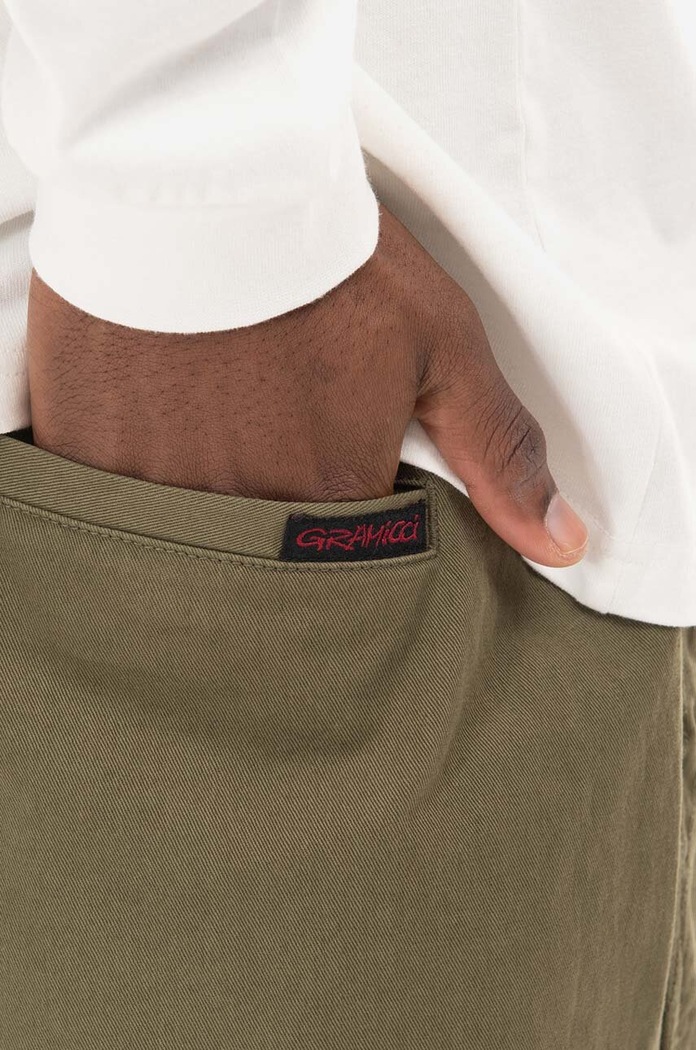 Gramicci spodnie bawełniane Loose Tapered Pant G103.OGT zielony